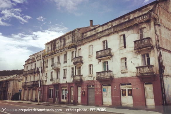 Façade de village en Galice