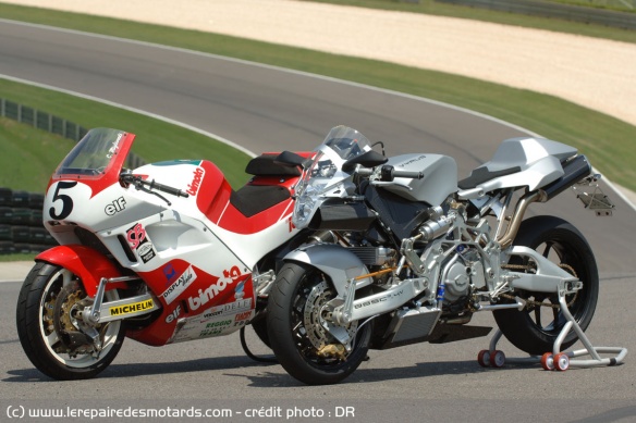 La Bimota Tesi et la Vyrus 985 C3 4V