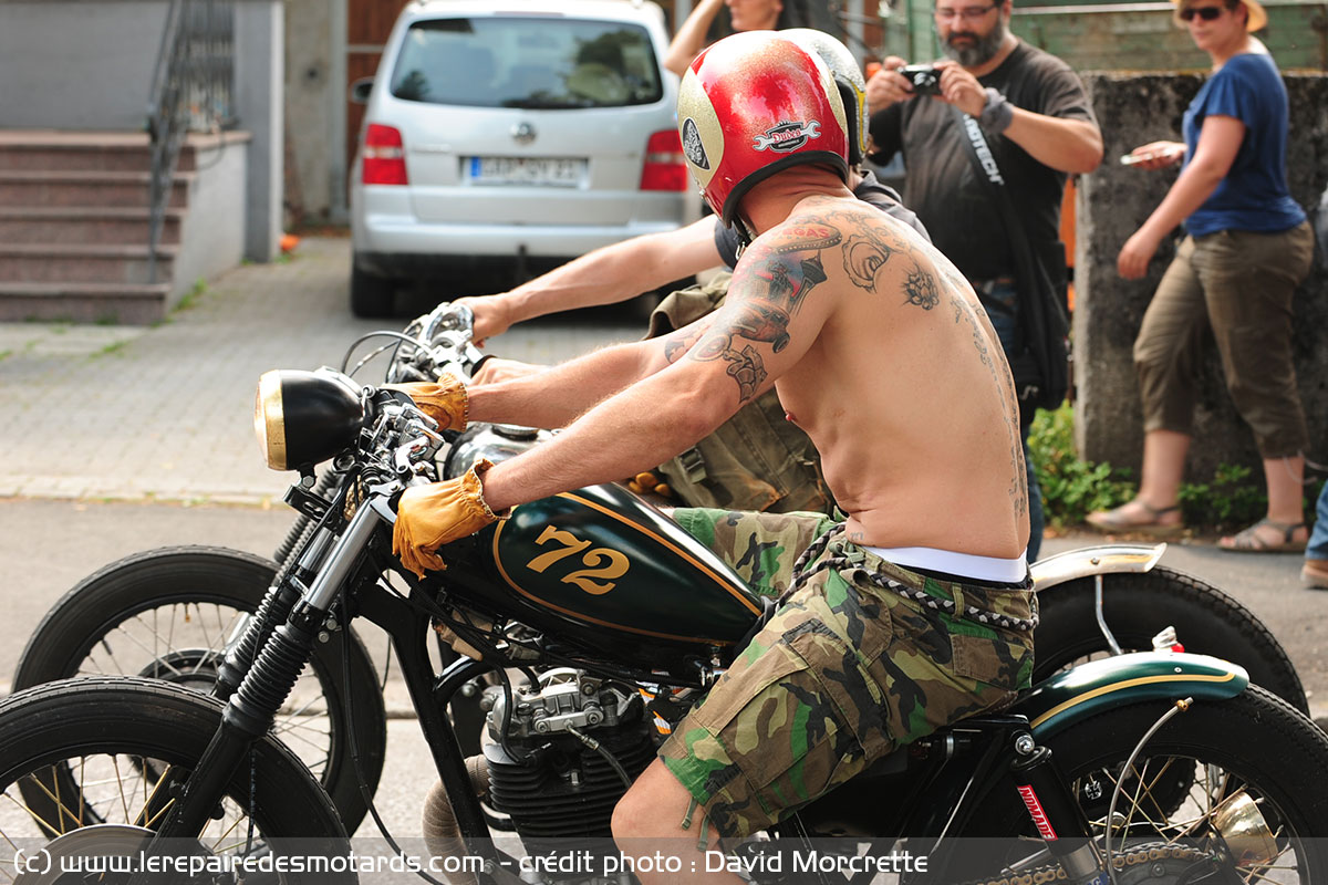 Blouson Cuir Moto Homme, Moto CE, Trike, Biker Veste, Bleu Vintage, Cafe  Racer 