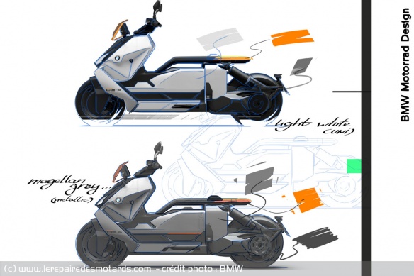 Design et scooter électrique