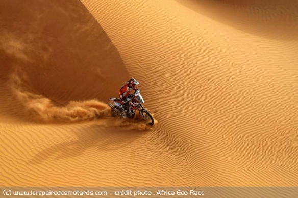 Dans les dunes de l'Africa Eco Race