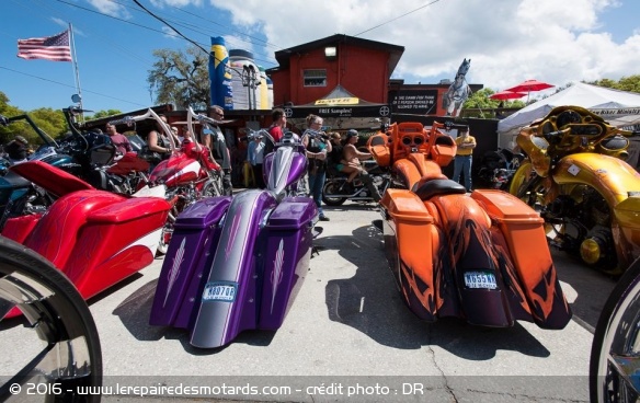 Daytona Bike Week : low, low bagger