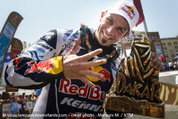 Paris-Dakar : Cyril Despres vainqueur Dakar 2013
