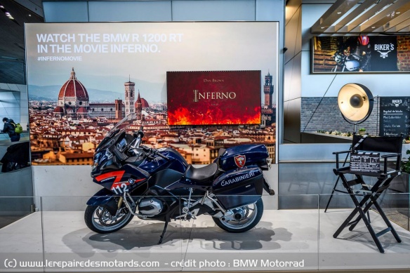 La R1200RT d'Inferno s'est exposée au BMW Welt