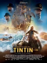 Film moto : Les aventures de Tintin, le secret de la licorne