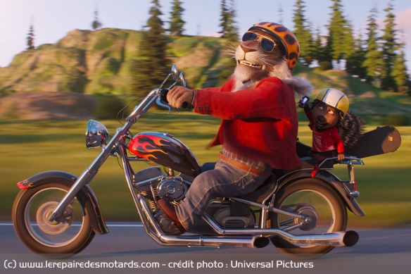 Clay et Ash pour une virée à moto