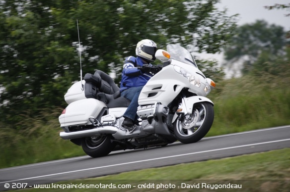 Génération Honda GoldWing, une moto agile malgré ses 1800 cm3