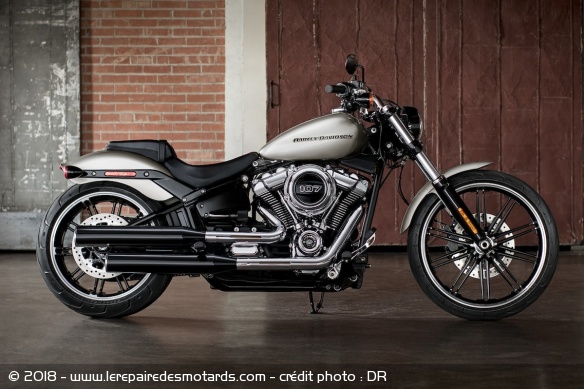 Le top 10 des motos pour les grands, Harley-Davidson Softail Breakout