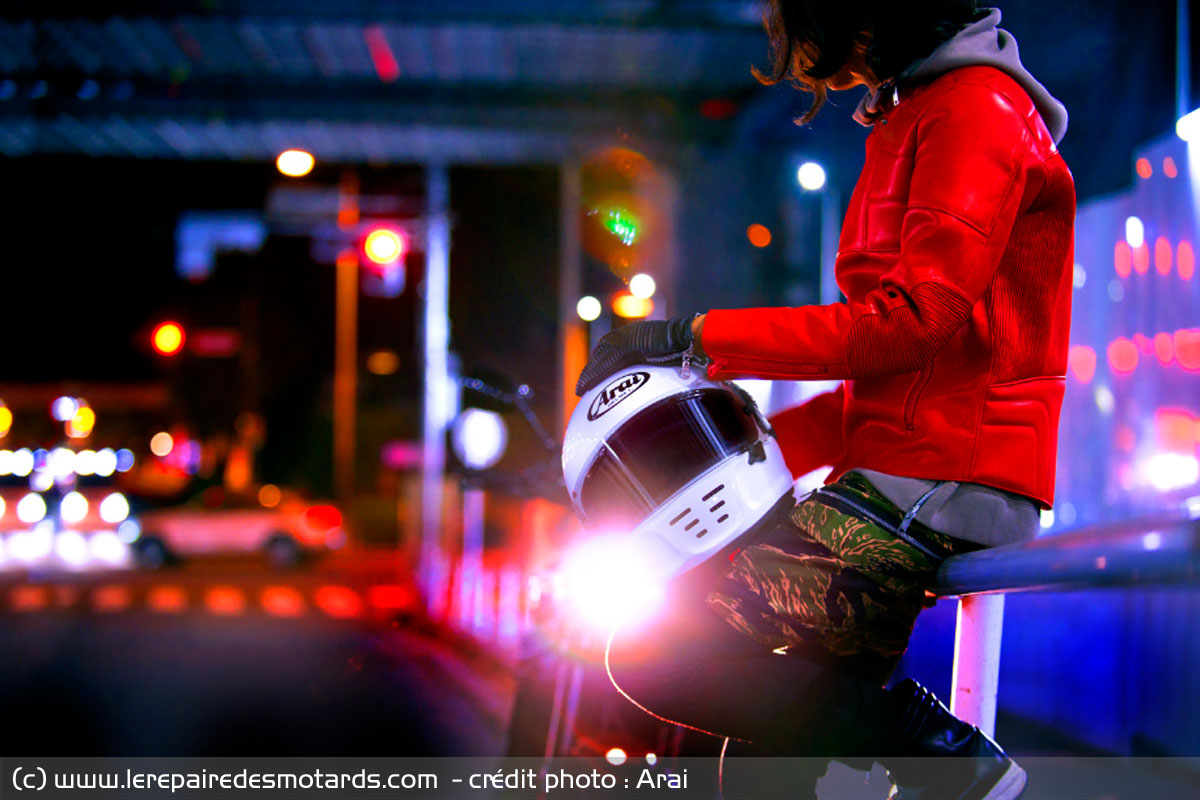Réflecteur de lumière de casque de moto, autocollant clignotant de