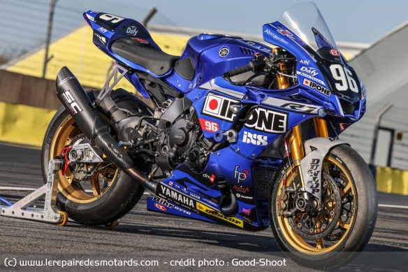 La Yamaha YZF-R1 2021 du team Moto Ain