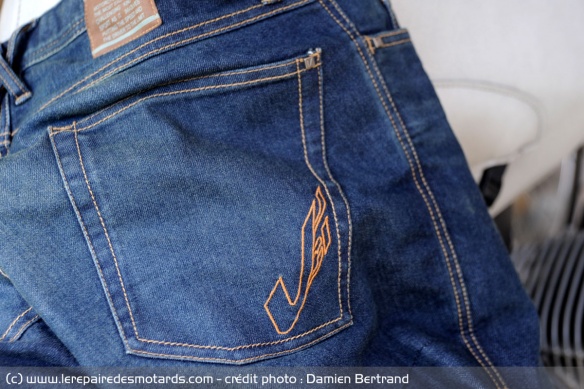 Poche arrière jean Vanucci Cordura Denim