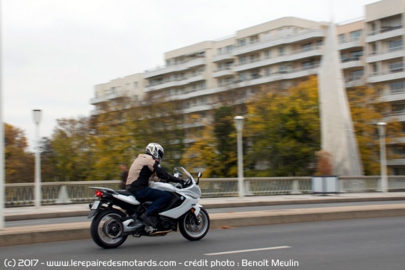 La F800GT se laisse emmener facilement