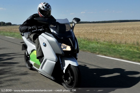 Essai scooter BMW C Evolution