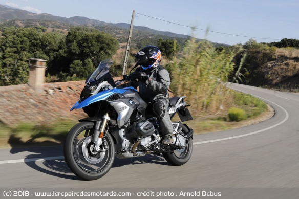 Essai de la BMW R 1250 GS sur route