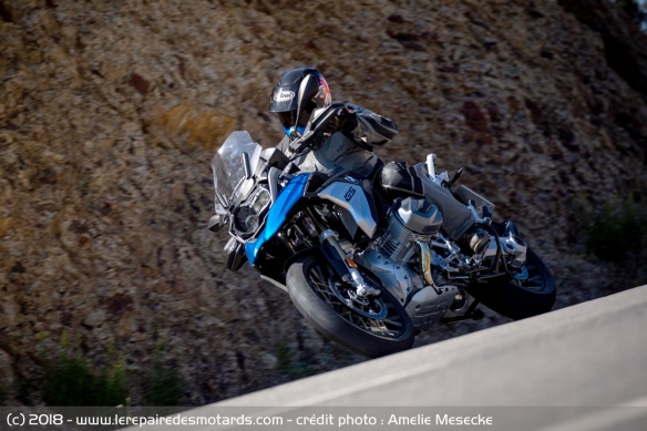 La BMW R 1250 GS sur route