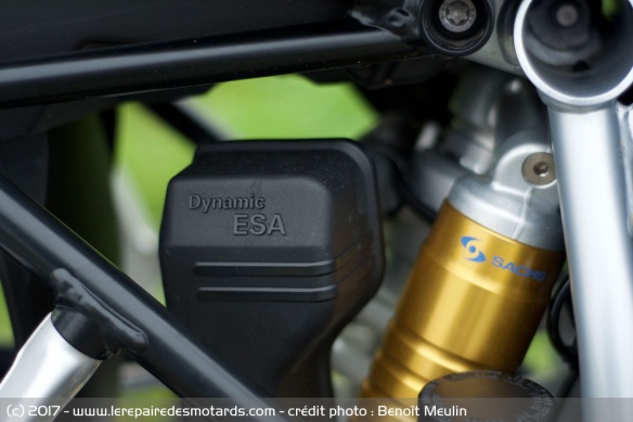 Suspension dynamique ESA pour la BMW R 1200 GS