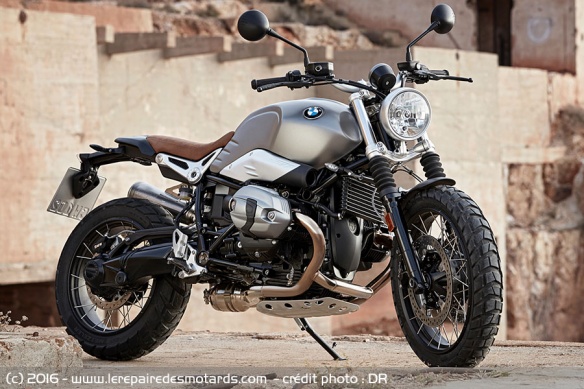 Coté BMW R NineT Scrambler