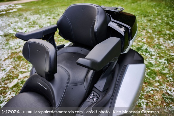 Le fauteuil passager du Can-Am Spyder RT Limited