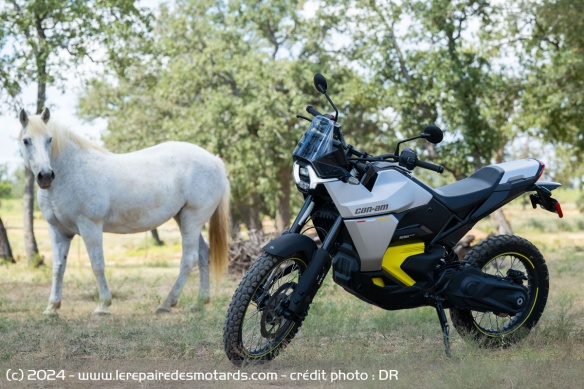 Le trail électrique Can-Am Origin