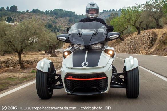 Halogène frontal Can-Am Spyder F3-T