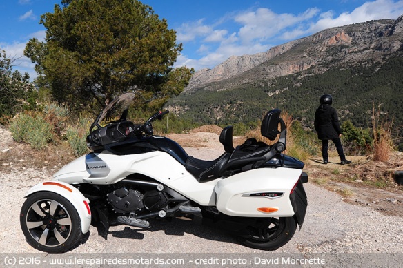 Can-Am Spyder F3-T en montagne