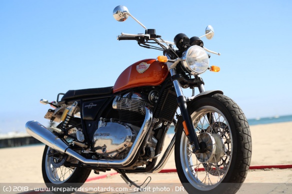 Le twin Royal Enfield 650 Interceptor