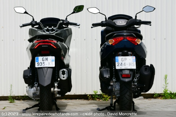 Honda PCX Yamaha NMax 125