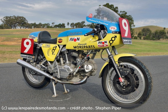 Essai de la Ducati 750SS Moreparts