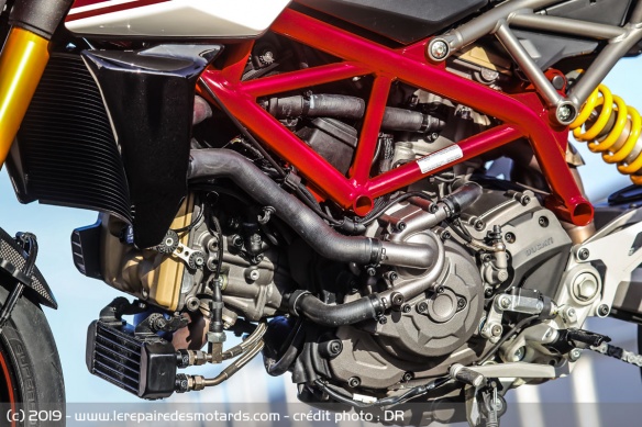 Moteur de la Ducati Hypermotard 950