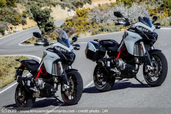 La Ducati Multistrada 950 S et le modèle avec le pack Touring