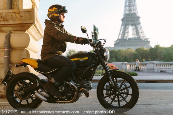 Ducati Scrambler à Paris