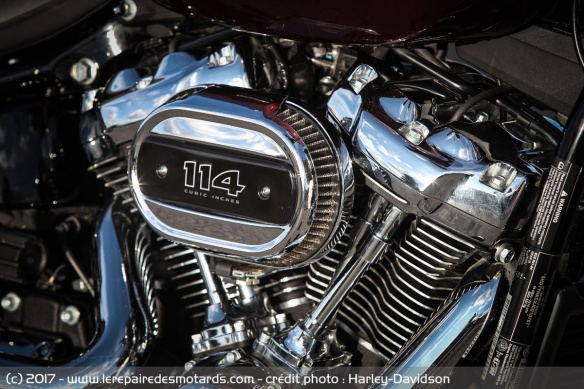 C'est avec la version 114 du Milwaukee Eight que nous avons réalisé l'essai