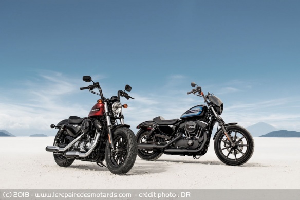 Comparo Harley-Davidson Sportster 1200 48 Special et Iron