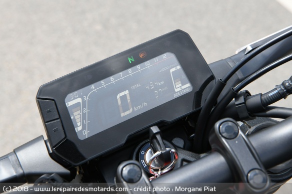 Instrumentation de la Honda CB300R