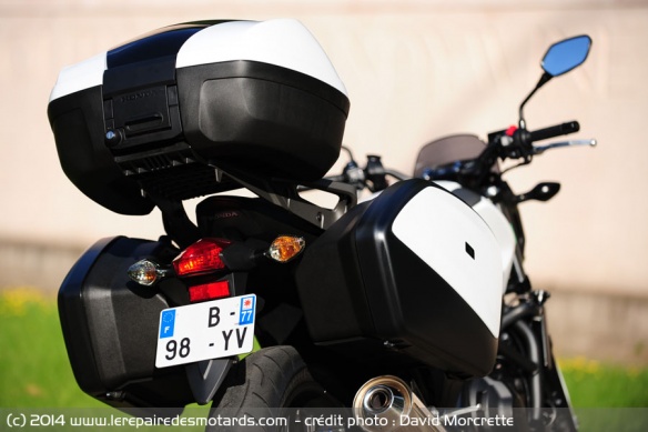 Honda NC 750 S DCT en blanc