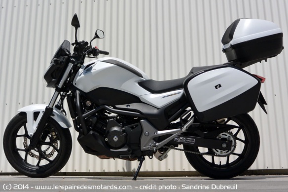 Honda NC 750 S DCT en blanc