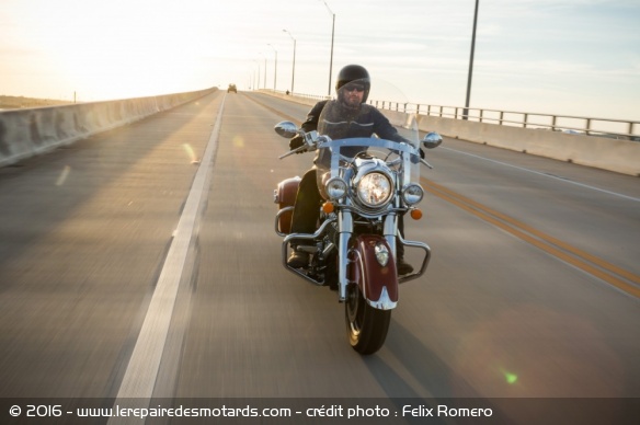 Indian Springfield, sur un pont en floride