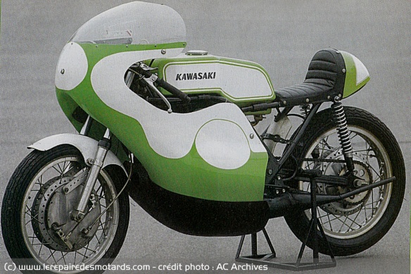 La H1R telle qu'elle était livrée par Kawasaki