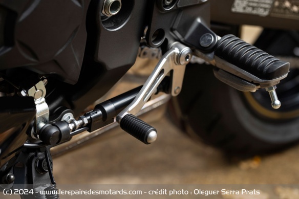 Le quickshifter KQS de la Kawasaki Ninja 1100SX SE