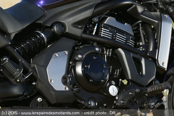 Moteur bicylindre de la Kawasaki Vulcan S 650