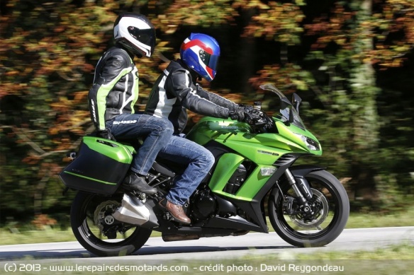 Kawasaki Z1000 SX en duo