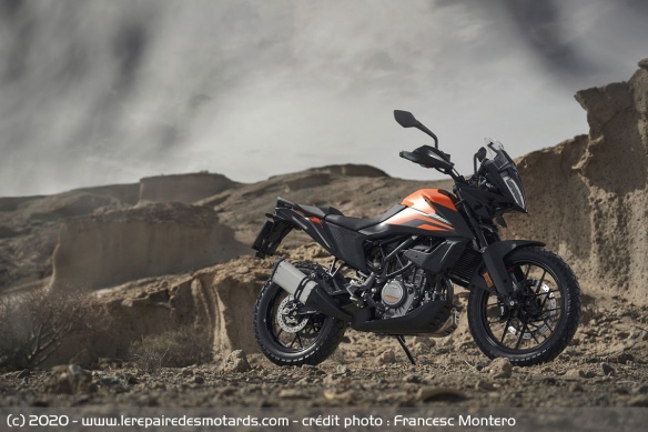 Efficace, la KTM 390 Adventure est aussi la plus chère de ses concurrentes à 6.699 euros