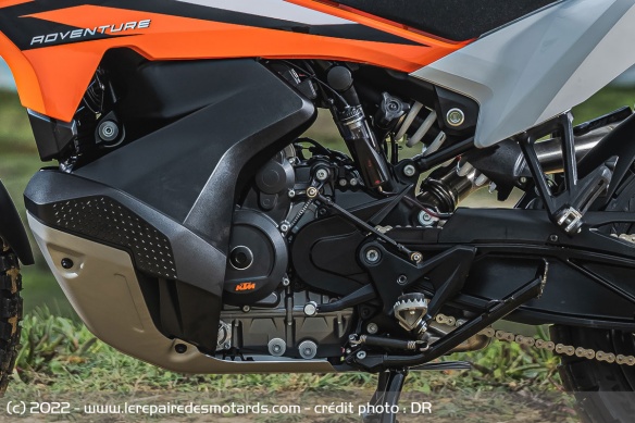 Le twin LC8c de la KTM 890 Adventure