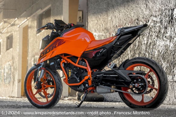 Le roadster KTM 390 Duke