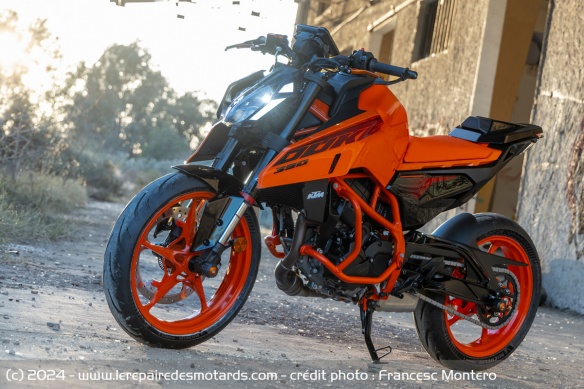 La KTM 390 Duke