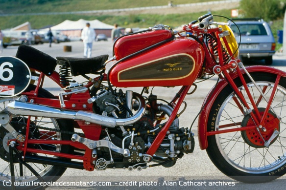 La Moto Guzzi 500 Bicilindrica ex-Maurice Cann de 1936