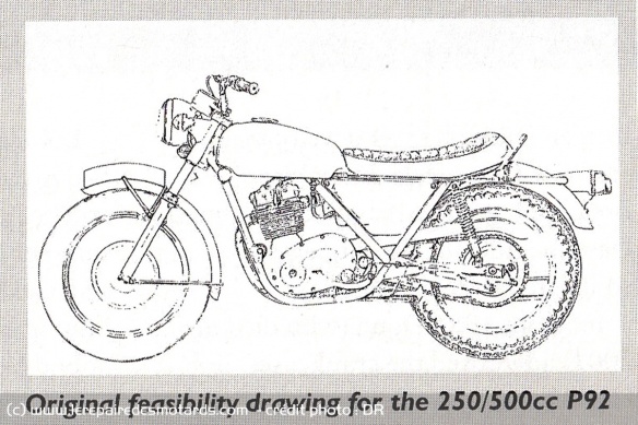 L'tude de faisabilit de la P92 date du 19 dcembre 1973 