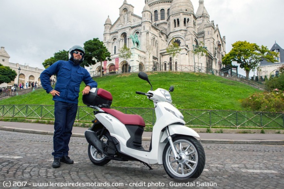 Le Peugeot Belville à de sérieux arguments à faire valoir dans la catégorie des scooters à grandes roues