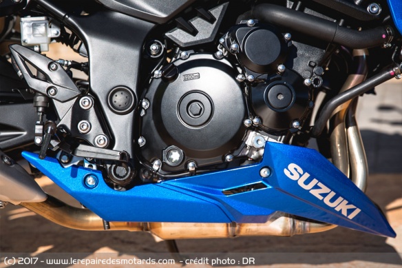 Le 4 cylindres de la Suzuki GSX-S750