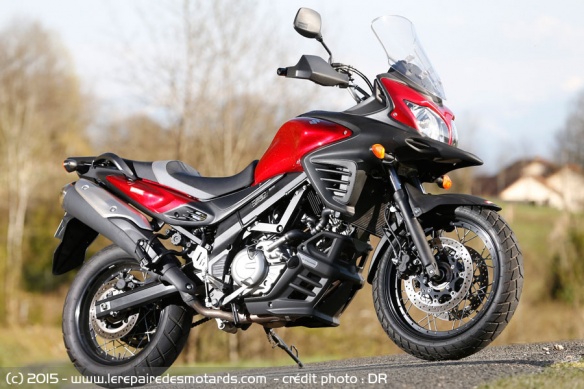 Coté droit Suzuki V-Strom 650 XT